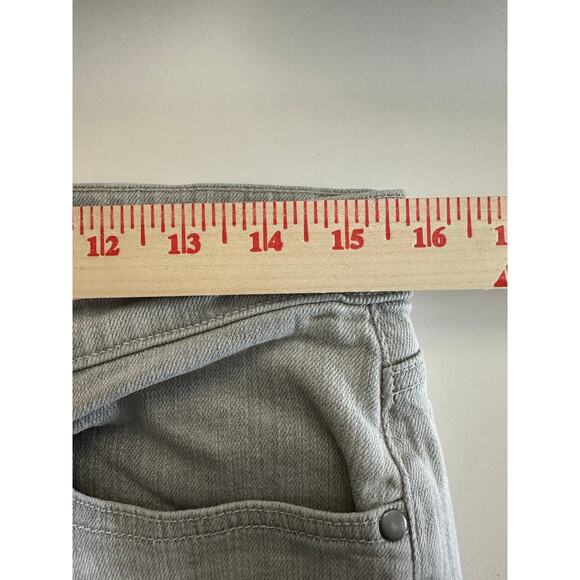Eileen Fisher Sz 31x28 Gray Wash Organic Cotton Stretch Skinny Jeans Sustainable - Picture 5 of 9